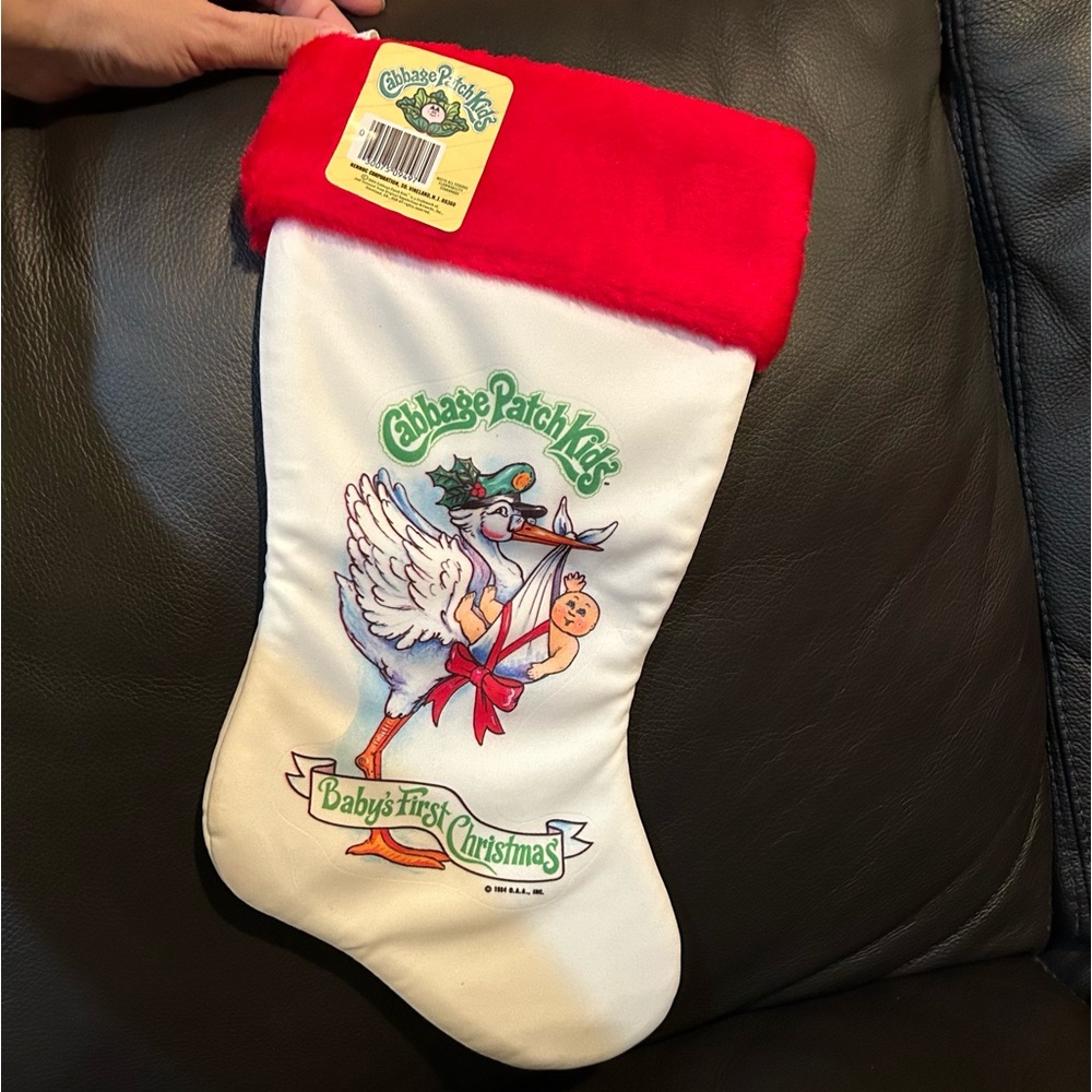 Cabbage Patch Kids Holiday Stocking 1984